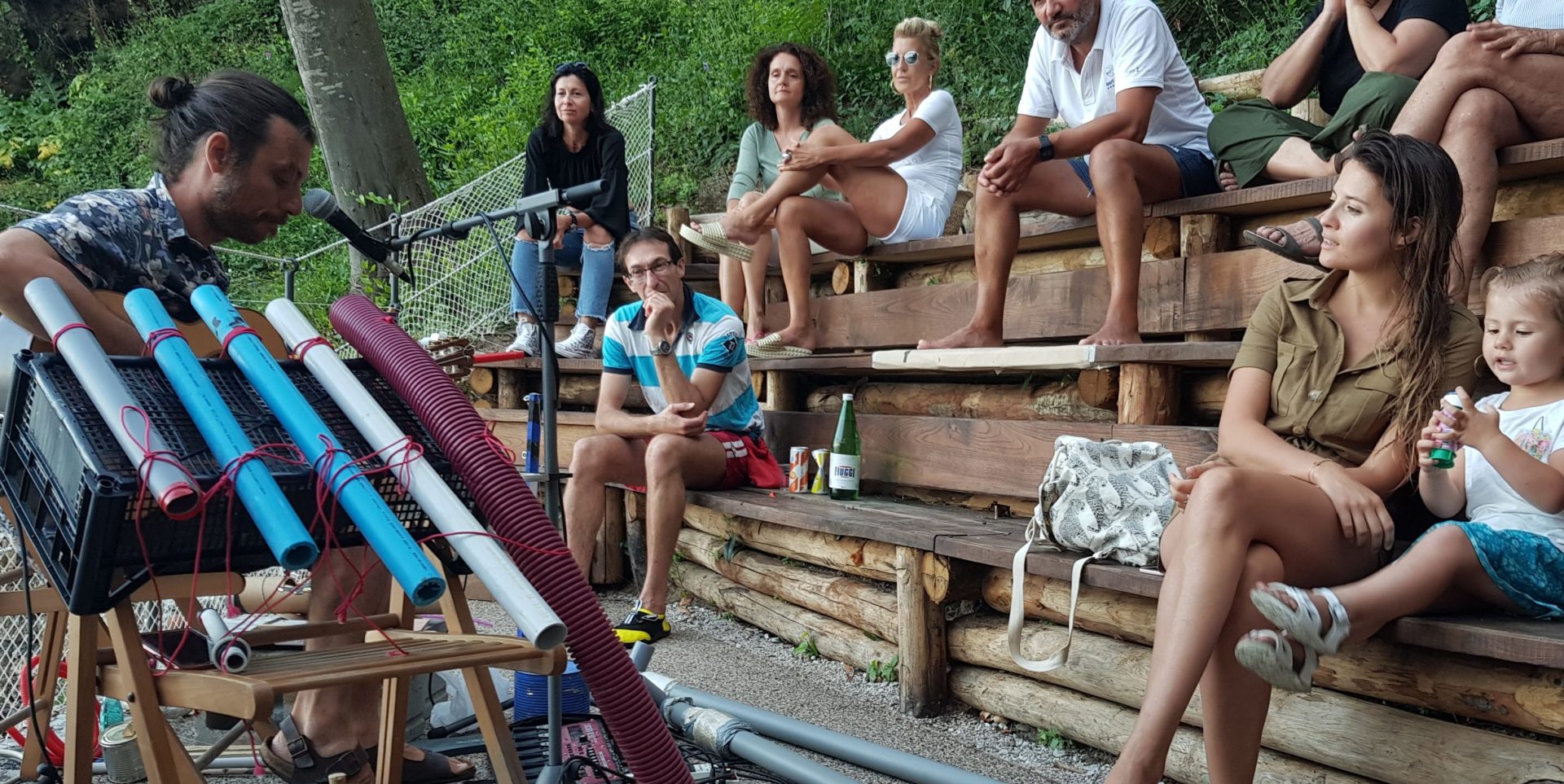 concerto di Rocco Papia a Niasca presso Outdoor Portofino